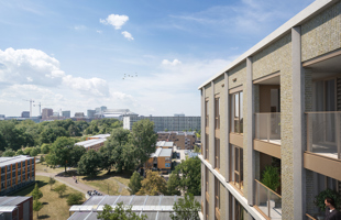 Nieuwbouw Amsterdam Fusion Uitzicht Arena 1536